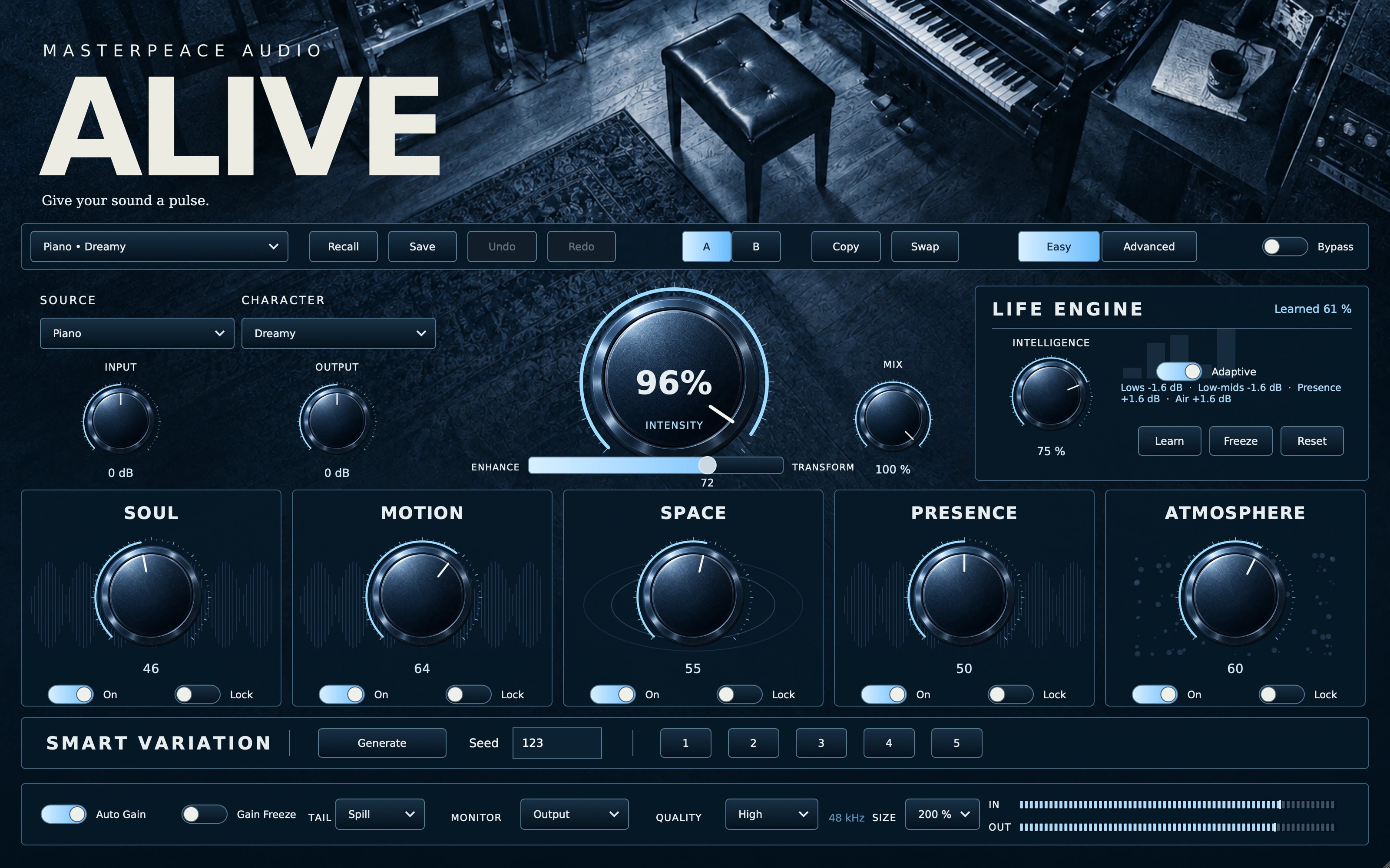 ALIVE interface
